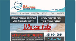 Desktop Screenshot of fishermansresourcegroup.com
